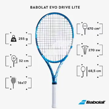 10 Mejores Raquetas De Tenis Babolat Evo Drive
