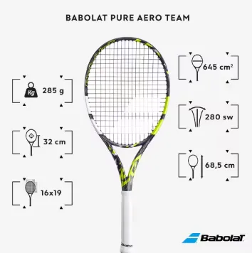 Las 10 Mejores Raquetas De Tenis Babolat Pure Aero Team