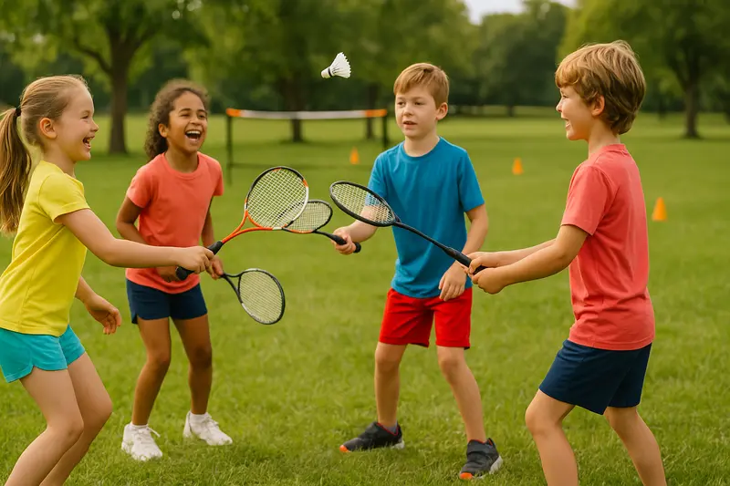 Badminton Para Niños Circulo