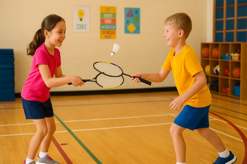 Badminton Para Niños Pasos
