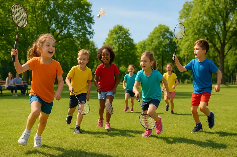 Badminton Para Niños Portada