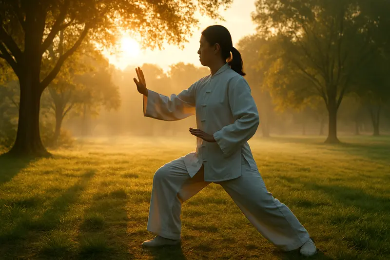 Qué Es El Taichi Practicando Taichi