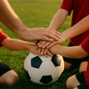 Sello Save Football Manos