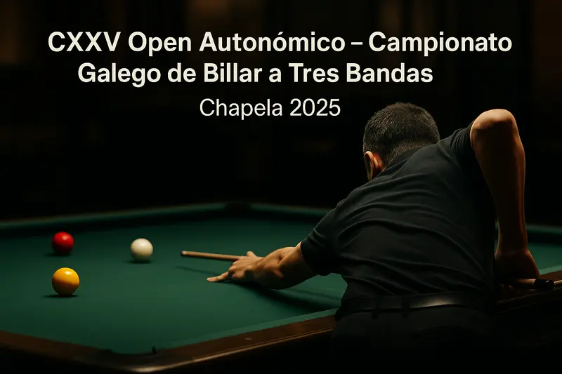 Campeonato Gallego De Billar A Tres Bandas Portada