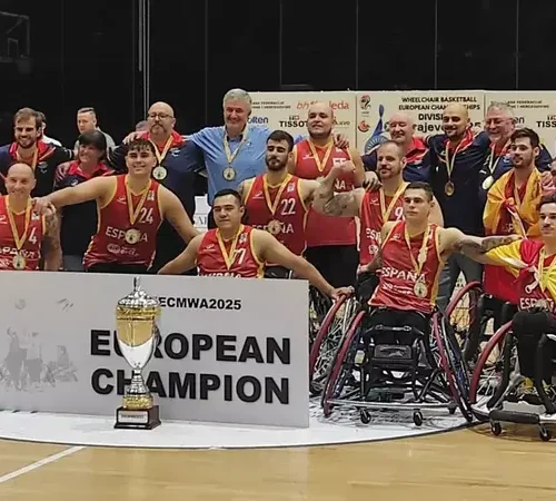 Primer Oro Europeo Para El Baloncesto En Silla
