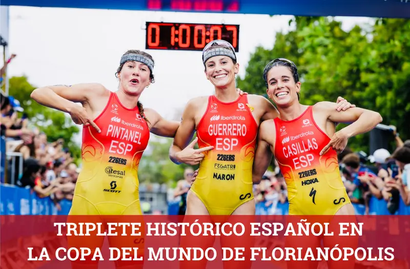 Sara Guerrero lidera un triplete histórico español en la Copa del Mundo de Florianópolis