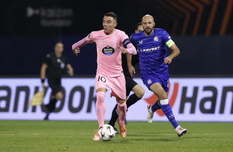 Dinamo De Zagreb Vs Celta De Vigo Europa League 2025 Iago Aspas